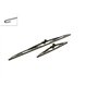 Bosch Balais d'Essuie–Glace Plats Conventionnel Twin 654, Longueur: 650mm/340mm – 1 Paire de Balais avant