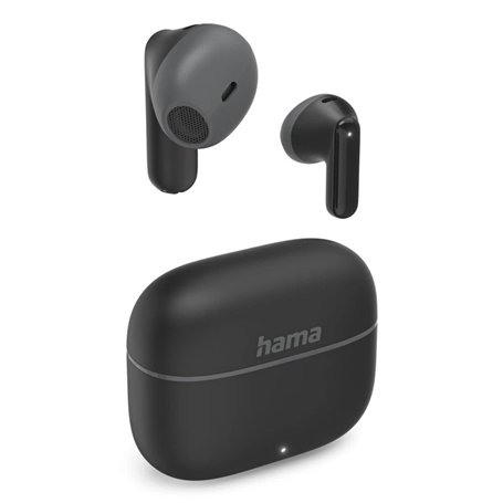 Écouteurs Sans Fil avec Étui de Charge Hama 00221752 Noir