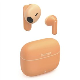 Écouteurs Sans Fil avec Étui de Charge Hama 00221757 Orange