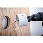 BGS Diy 50399 | Réceptacle-support pour scies-cloches | avec foret de centrage