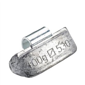 Hofmann Power Weight Lot de 10 Poids d'équilibrage pour Jantes en Acier de Camion Type 530 100 g
