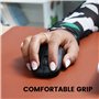 Perixx PERIMICE-722B Souris sans Fil - Clic Silencieux - Format Compact Portable - Noir - pour droitier