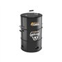 BBQ 7062425 Barbecue en tonneau 4 en 1 – Noir