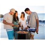 BBQ 7062425 Barbecue en tonneau 4 en 1 – Noir