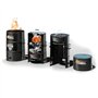 BBQ 7062425 Barbecue en tonneau 4 en 1 – Noir