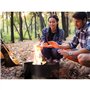 BBQ 7062425 Barbecue en tonneau 4 en 1 – Noir