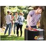 BBQ 7062425 Barbecue en tonneau 4 en 1 – Noir