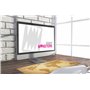 Motif Carte Globale Brune