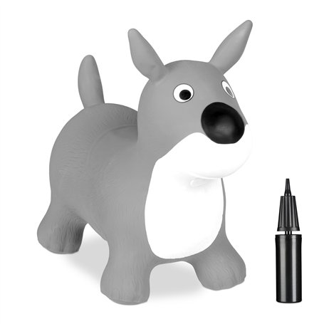 Relaxdays Animal Sauteur en Forme de Chien
