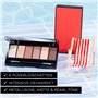 ARTDECO Iconic Eyeshadow Palette de 6 ombres à paupières en poudre - Mat, nacré et métal pour un maquillage polyvalent des yeux 