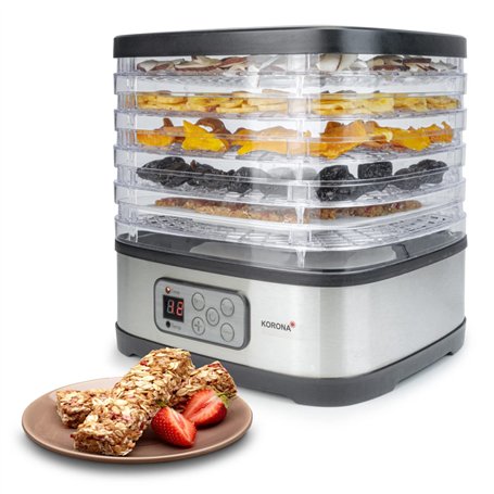 Korona 57011 Déshydrateur automatique avec forme de barre de céréales | 5 niveaux | Sèche les fruits