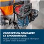 Bosch Professional 18V System agitateur sans-fil GRW 18V-120 (incl 1 rallonge 13 cm (M14-M14) 2 clés (22/24 mm))