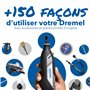 Dremel 8250 12V Outil rotatif sans fil 5 000-30 000 tr/min Outil multifonction sans balais avec étui souple, 5 accessoires, 1 ba