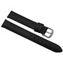myledershop 15mm Cuir de veau bracelet de montre Made in Germany en noir avec boucle en argent MJ-Design-Germany incl instructio