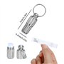 Welsberg Lot de 6 porte-addresse étiquettes d'adresse d'identification pour animaux de compagnie chien chat chaton chiot pendent