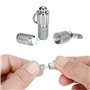 Welsberg Lot de 6 porte-addresse étiquettes d'adresse d'identification pour animaux de compagnie chien chat chaton chiot pendent