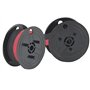 Ink Ribbon Black / Red for Olympia CPD 5212 Ink Ribbon Spool for Olympia CPD 5212 Original Fabric Ink Ribbon