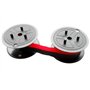 Ink Ribbon Black / Red for Olympia CPD 5212 Ink Ribbon Spool for Olympia CPD 5212 Original Fabric Ink Ribbon