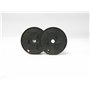 Ink Ribbon Black / Red for Olympia CPD 5212 Ink Ribbon Spool for Olympia CPD 5212 Original Fabric Ink Ribbon