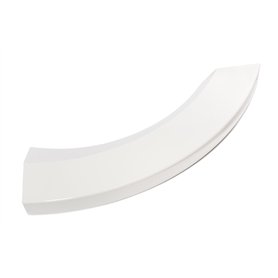 daniplus Poignée de porte blanche compatible Gorenje chargement avant machine à laver 333855