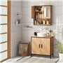 Armoire de Salle de Bain avec Miroir