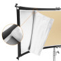 walimex Pro 3en1 Panneau réflecteur, concave 150x60