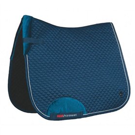 HKM Performance Tapis de selle pour dressage Noir