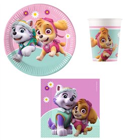 Procos DY10273867 - Paw Patrol Skye & Everest Party Set Small