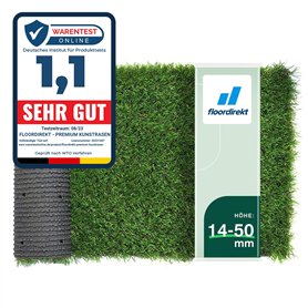 Floordirekt | Gazon Synthétique Artificiel - Rouleau Gazon Qualité Supérieure - Idéal pour Balcon