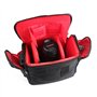 K-S-Trade Housse pour Panasonic Lumix DMC-G81 Compatible avec Panasonic Lumix DMC-G81 Sac Sacoche Pouchette Appareil Photo Anti-