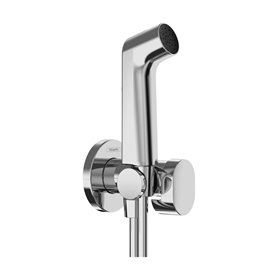 hansgrohe Bidette 29230000 Douchette S avec 1 type de jet économiseur d'eau (EcoSmart) avec vanne d'arrêt