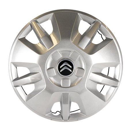 Enjoliveur d'origine 15' Argent pour Citroën Jumper à partir de 2011 1611985680