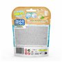 INKEE FLAMINGO Pack de 3 Bombes de bain enfant en forme de Flamant Rose, Boule de bain parfum Chewing-gum à l'huile de Jojoba, t