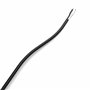 Auprotec Câble de véhicule 5 m - 2 x 1,0 mm² - Câble rond 2 fils noir/blanc - Câble électrique FLRYY - Pour remorque de voiture