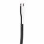 Auprotec Câble de véhicule 5 m - 2 x 1,0 mm² - Câble rond 2 fils noir/blanc - Câble électrique FLRYY - Pour remorque de voiture