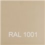 Quick Star Toit de Rechange pour pergola Sable 250 x 300 cm