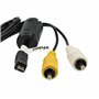 vhbw Adaptateur audio video AV câble en composite remplace Nikon EG-CP14 pour appareil photo