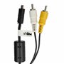 vhbw Adaptateur audio video AV câble en composite remplace Nikon EG-CP14 pour appareil photo