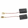 vhbw 2x Balais de charbon pour moteur compatible avec Collomix CX 40 A