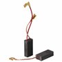 vhbw 2x balais de charbon 26 x 12