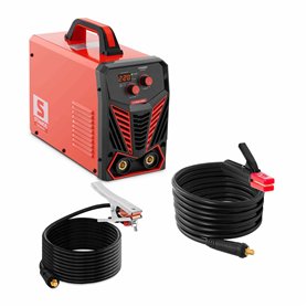Stamos Germany S-MMA 230Z Poste a souder inverter IGBT 220 A Facteur de marche 60% Câble de 8 m Poste a souder mma Poste a soude