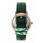 Armani Exchange Femme Analogique Quartz Montre avec Bracelet en Cuir AX5577I