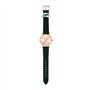 Armani Exchange Femme Analogique Quartz Montre avec Bracelet en Cuir AX5577I