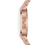 Boîtier en Alliage D'or Rose de 32 mm avec Bracelet en Acier