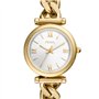 Fossil Montre analogique pour femme avec cadran argenté - ES5329, Doré