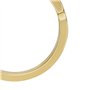 Fossil Bague chaîne Heritage D-Link Fossil en acier inoxydable, doré pour homme, JF046947108