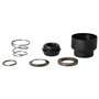 vhbw Manchon de protection de mandrin compatible avec BTI BHE 2-24 LR marteau perforateur, perceuse, noir/argenté
