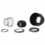 vhbw Manchon de protection de mandrin compatible avec BTI BHE 2-24 LR marteau perforateur, perceuse, noir/argenté