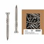 HELPMATE - Vis pour terrasse 5x60 acier inoxydable A2-50 vis pour planches + 2 embouts T25 - Vis pour l'extérieur (construction