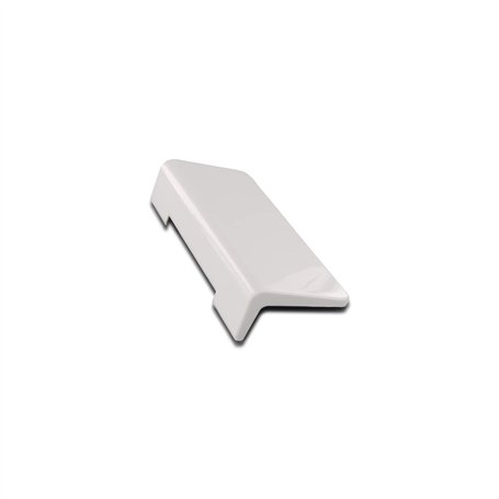 DL-pro Poignée de porte pour AEG Electrolux 223660606/3 223660606063 - En plastique - Poignée de compartiment congélateur - Pour